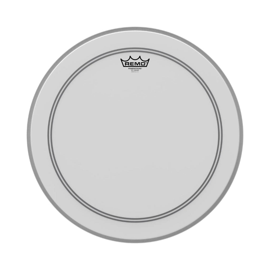 Remo 18" Powerstroke 3 Coated - Bass Drum Drum Heads Sky Music