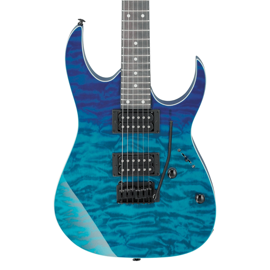 Ibanez - RG120QASP Electric Guitar - Blue Gradation
