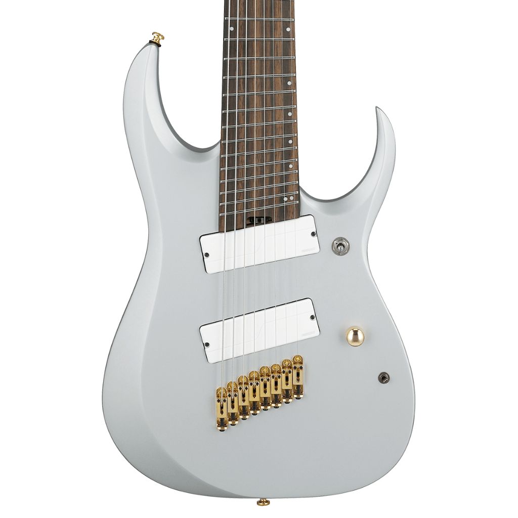 Ibanez - RGDMS8 8 String Electric Guitar - Classic Silver Matte