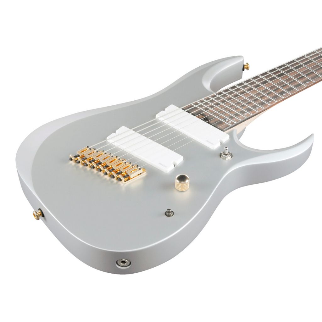 Ibanez - RGDMS8 8 String Electric Guitar - Classic Silver Matte