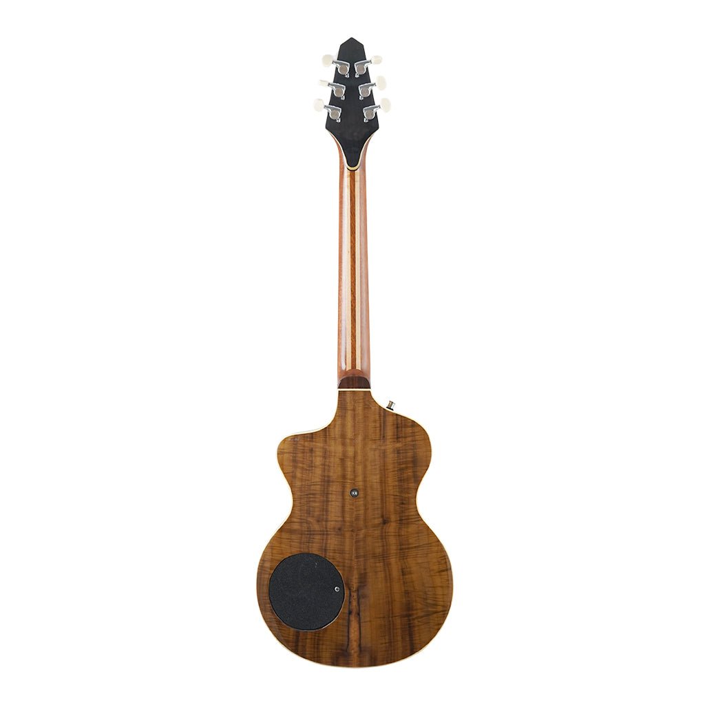 Rick Turner 2016 Model 1 C-LB Deluxe Featherweight with Myrtle Wood Top and Western Red Cedar Body - Rare! Electric Guitars Sky Music