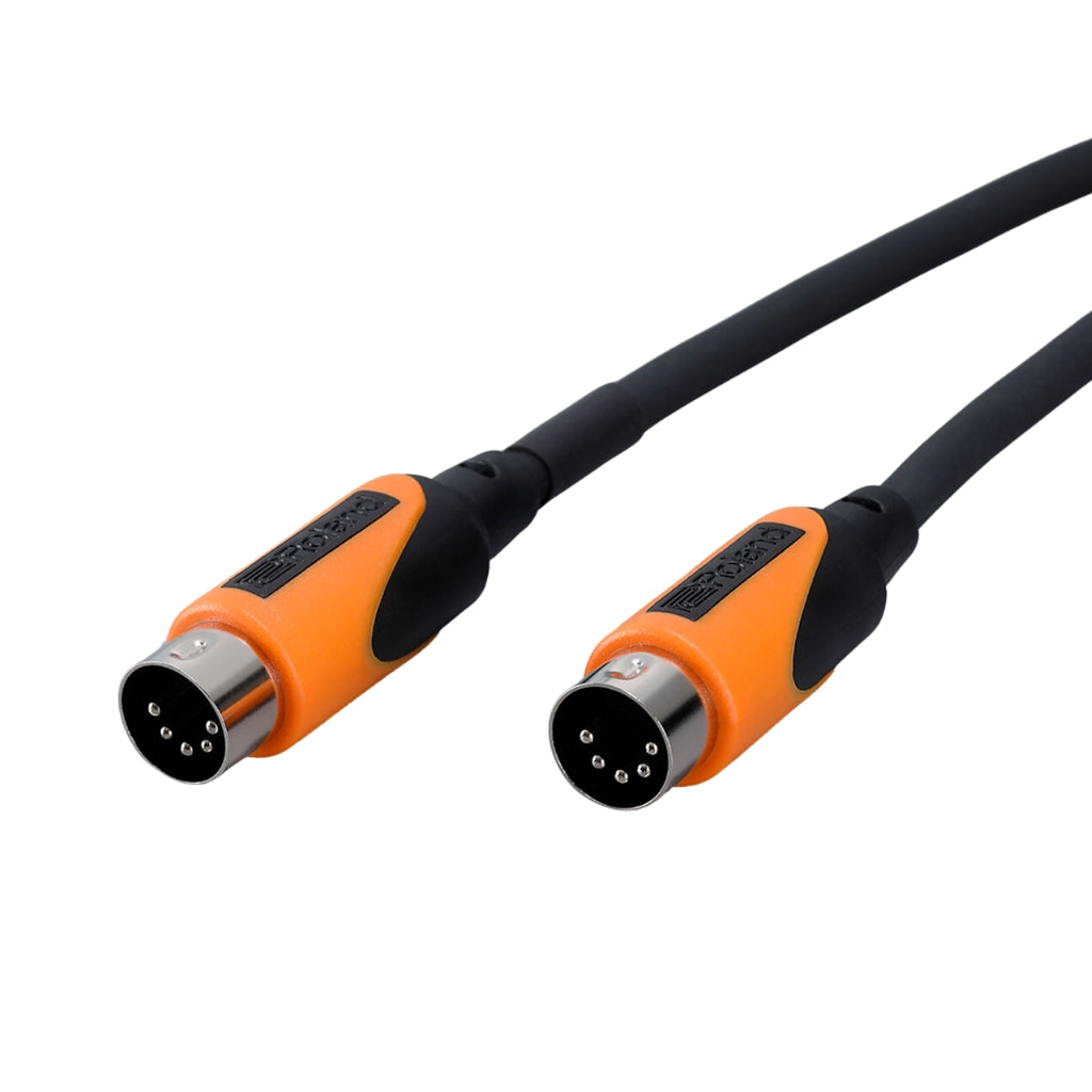 Roland - Black Series - Dual MIDI Cable 10ft