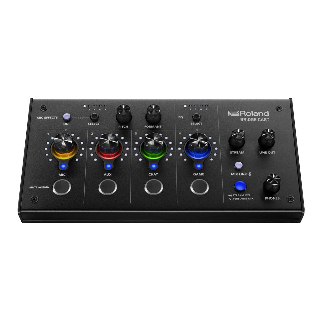 Roland Dual-Bus Gaming Mixer Black Mixers Sky Music