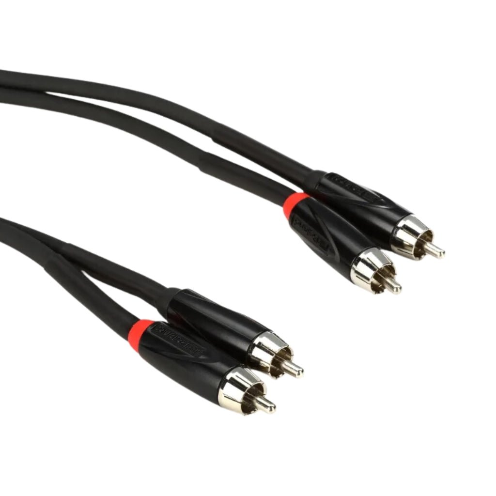 Roland RCC-10-2R2R 2RCA to 2RCA Black Series Dual RCA Cable 10ft Cables Sky Music