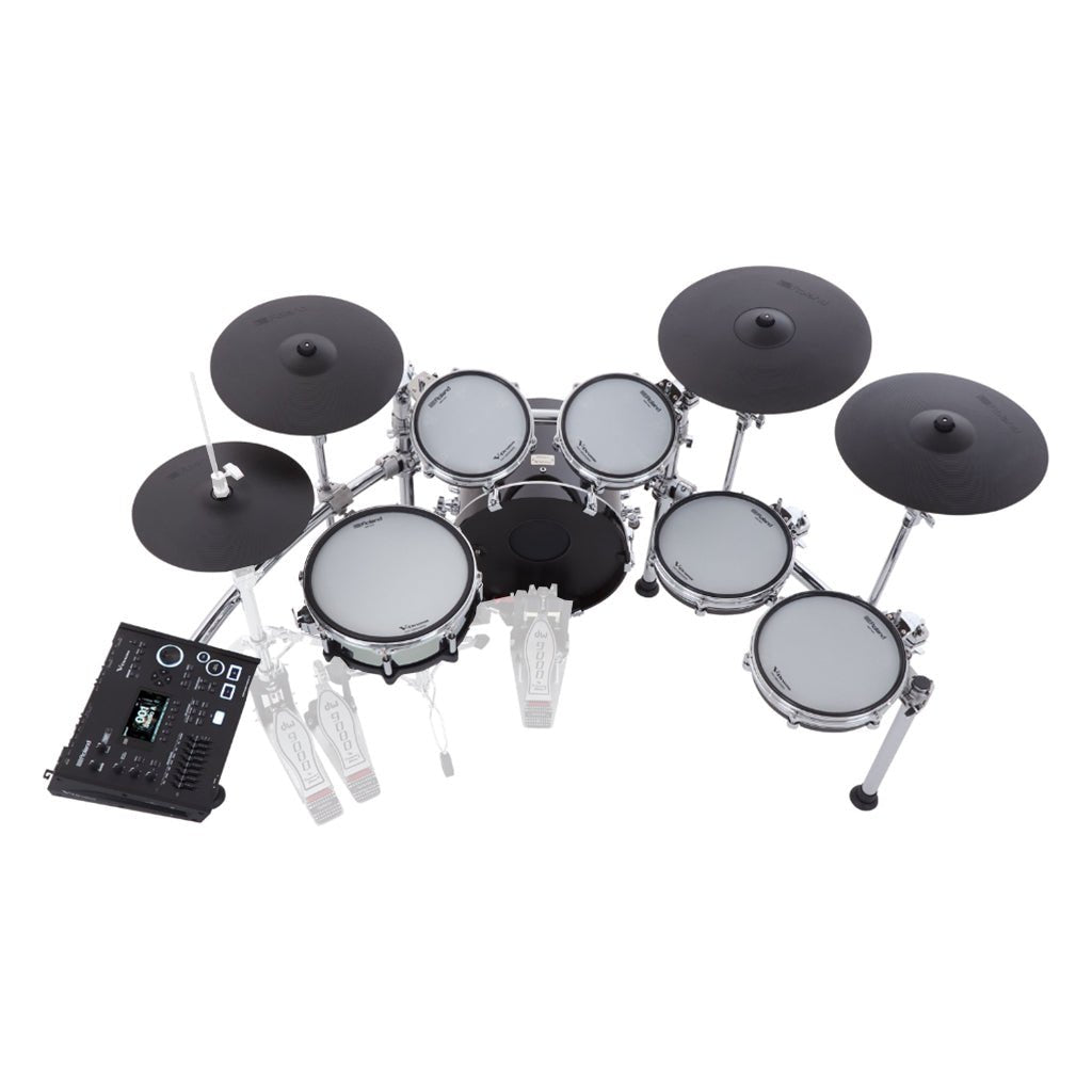 Roland TD716S V Drums Electronic Kit with DW 3000 Series Hardware Electronic Drum Kits Sky Music
