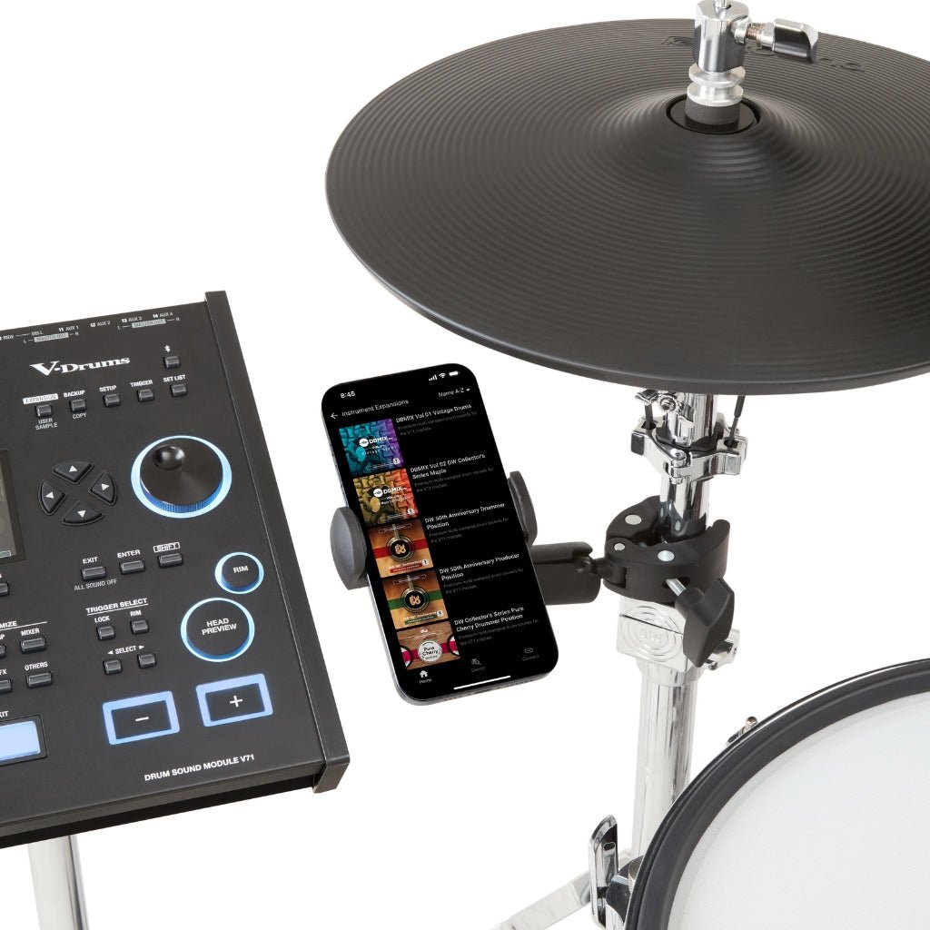 Roland V-Drums RSH-10 Smartphone Holder ACCESSORIES Sky Music