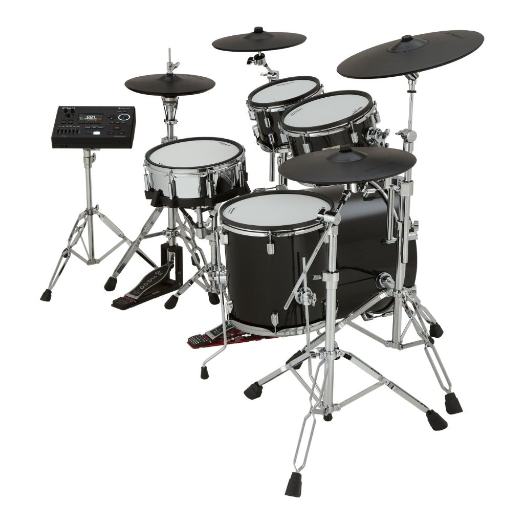 Roland VAD-516S V-Drums 5 Series Kit with Expandable V51 Module, Advanced Digital Pads, and Full-Depth Wood Shells Electronic Drum Kits Sky Music