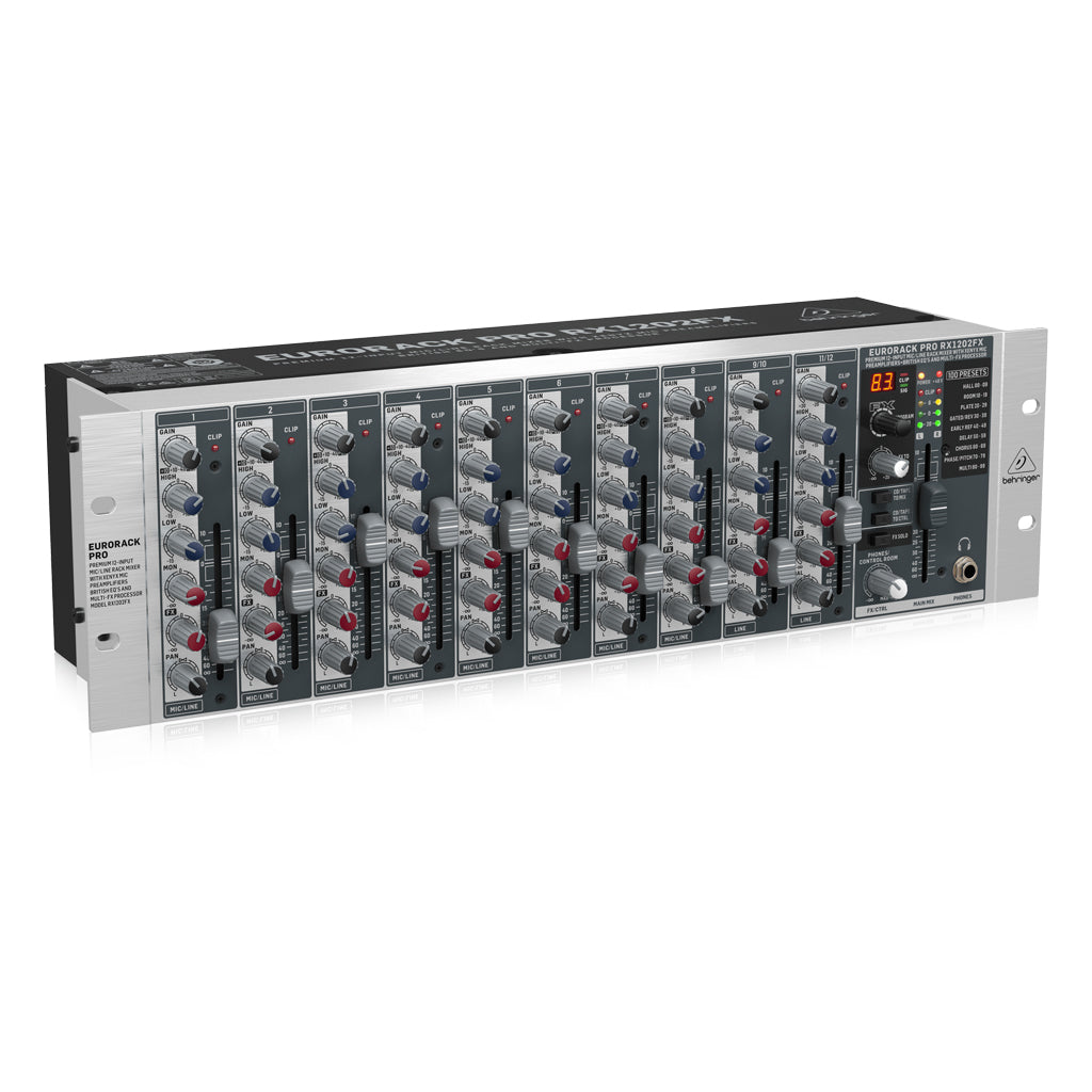 Behringer - Eurorack Pro RX1202FX - Rack Mixer