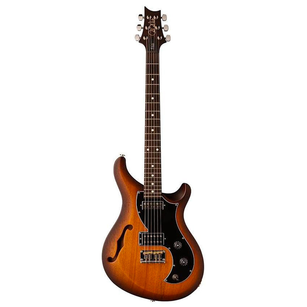 PRS S2 Vela Semi Hollow Satin McCarty Tobacco Sunburst Dot Inlay