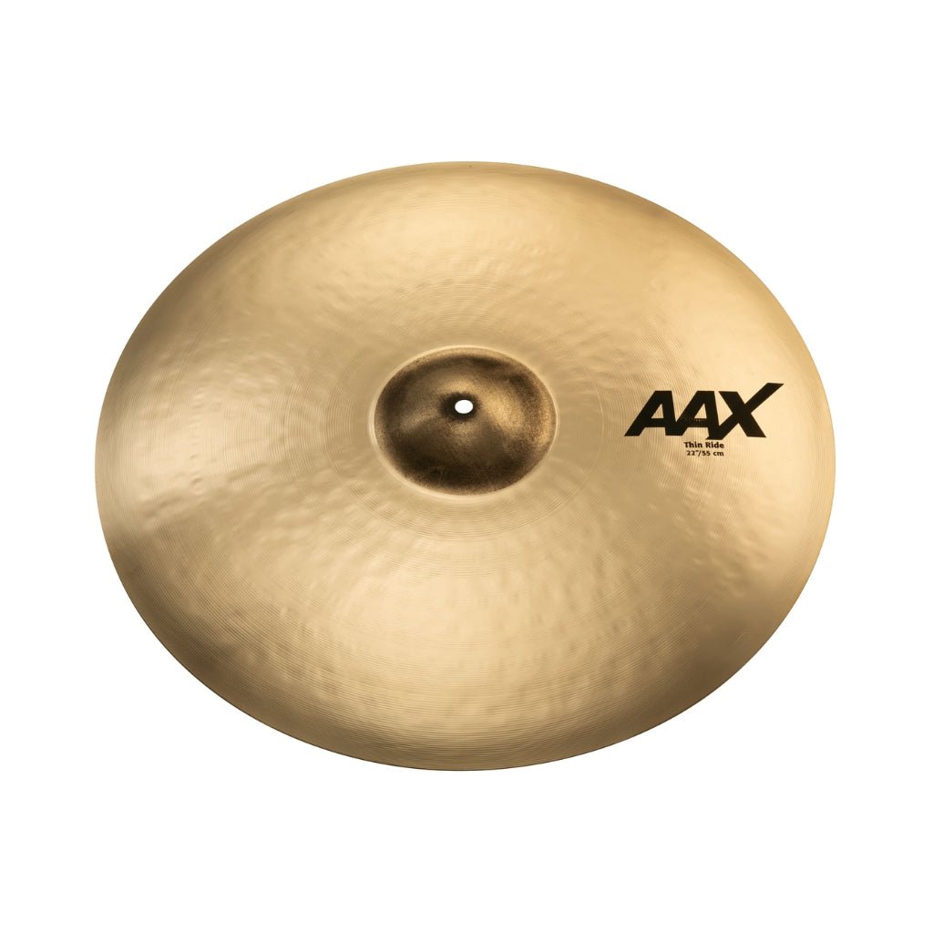 Sabian AAX 22" Thin Ride Brilliant Cymbals Sky Music