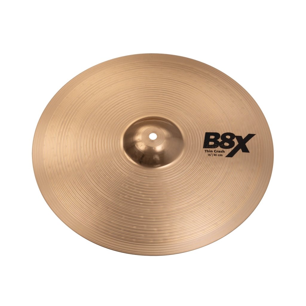 Sabian B8X 16" Thin Crash Cymbals Sky Music