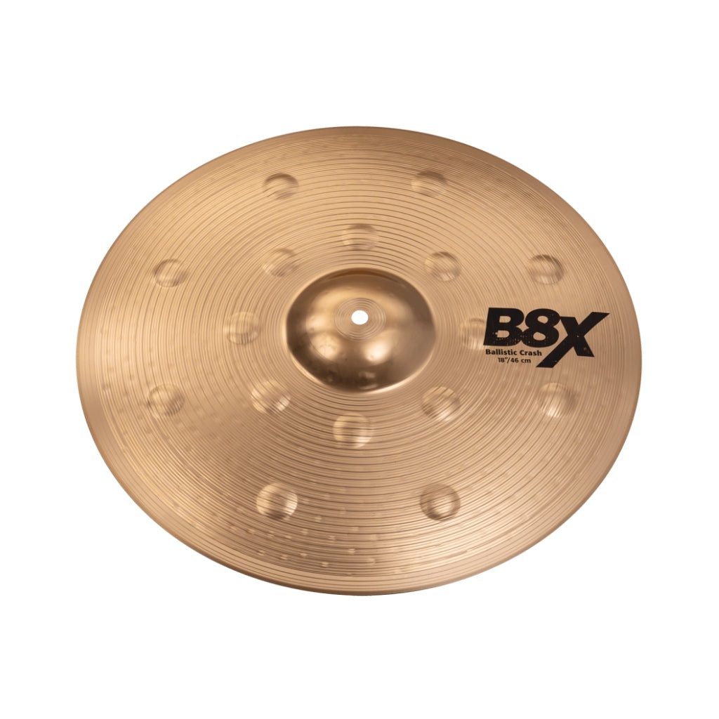 Sabian B8X 18" Ballistic Crash Cymbals Sky Music