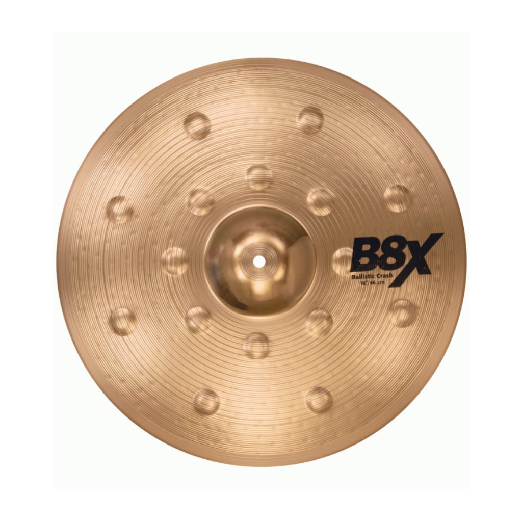 Sabian B8X 18" Ballistic Crash Cymbals Sky Music