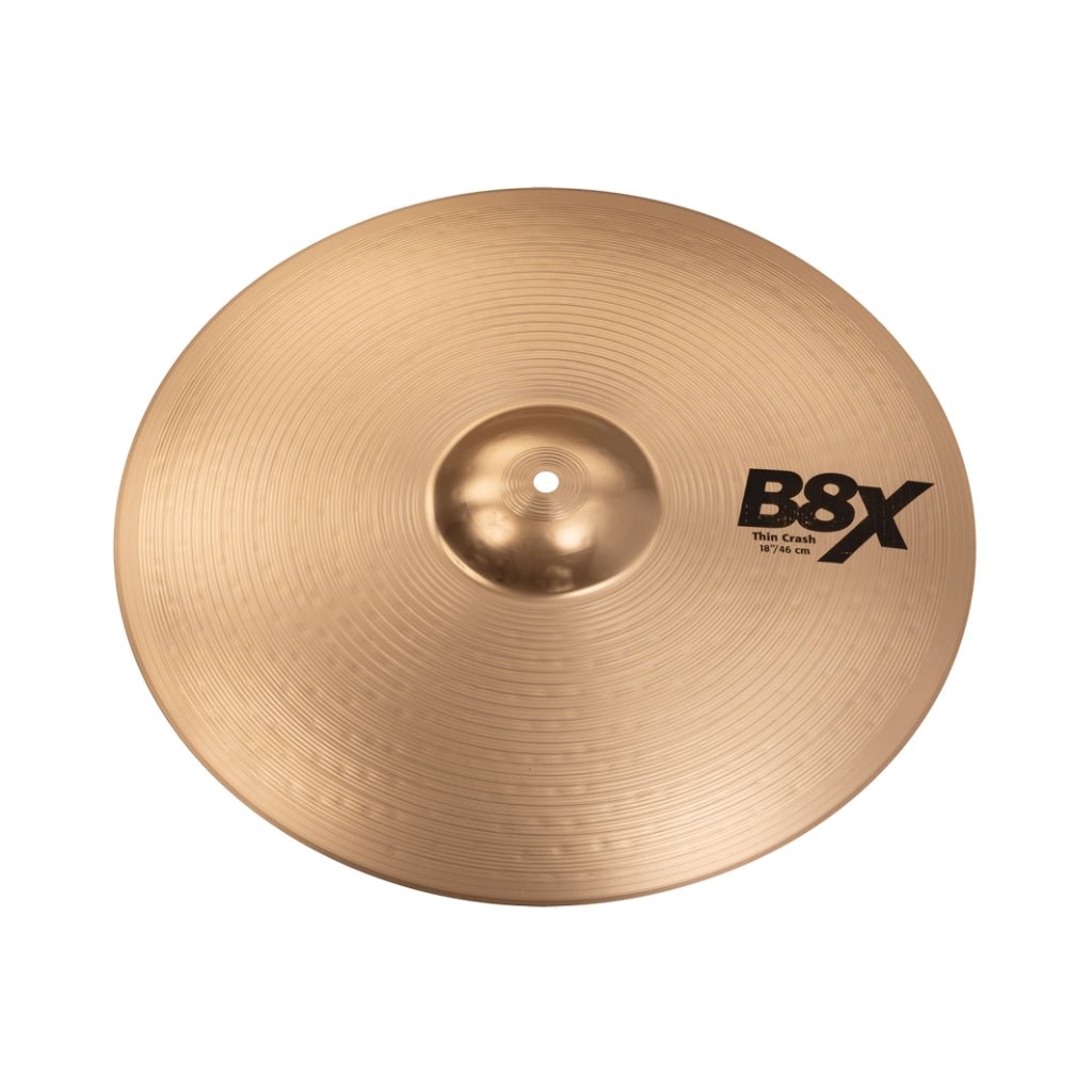 Sabian B8X 18" Thin Crash Cymbals Sky Music