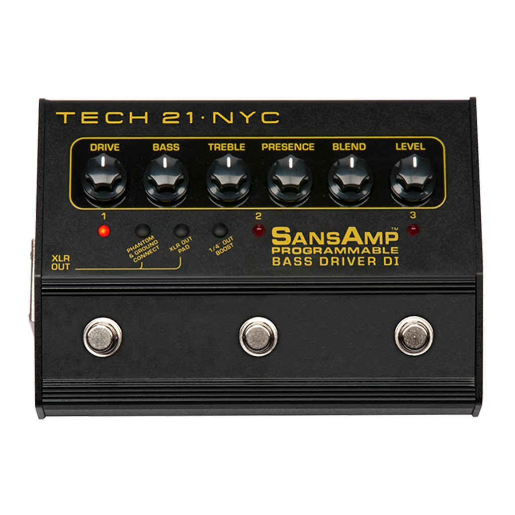 Sansamp Bass Driver Programmable DI Boxes & Signal Processing Sky Music