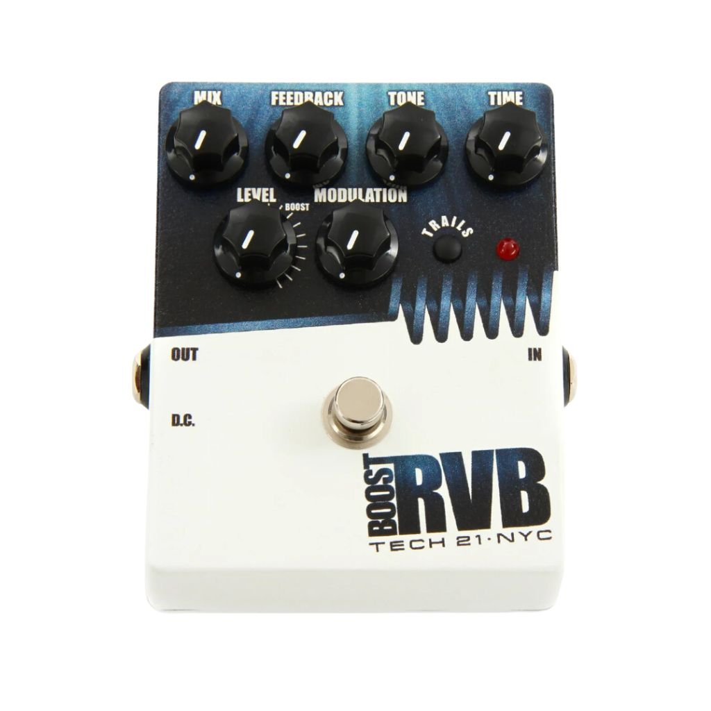 Sansamp Reverb w/Trails & Boost V2 Effects Pedals Sky Music