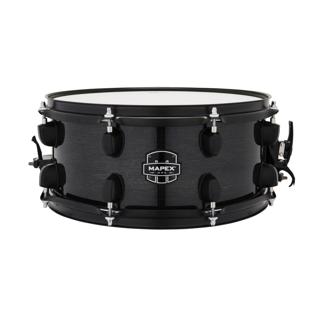 Mapex - MPX 13"x6" Maple/Poplar Snare Drum - Trans Midnight Black