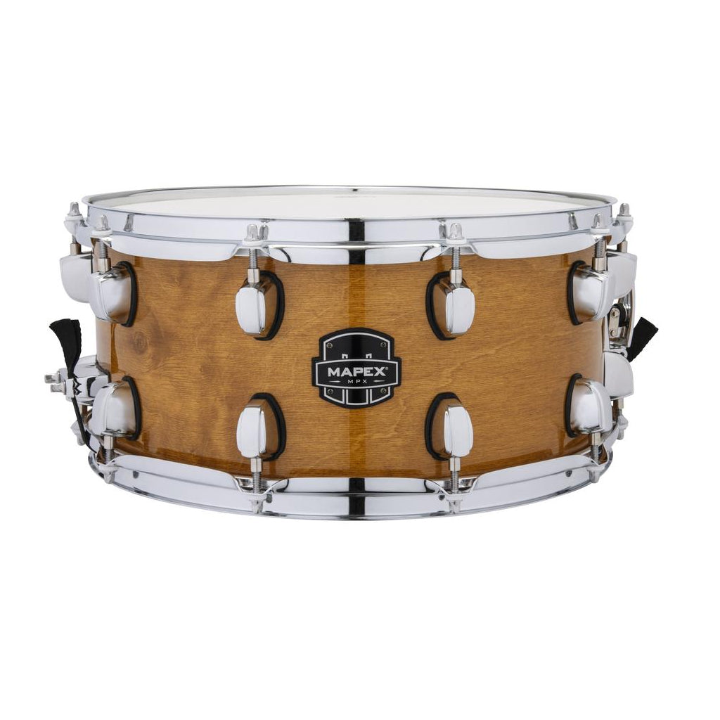 Mapex - MPX 14"x6.5" Maple/Poplar Snare Drum - Amber Maple Burl