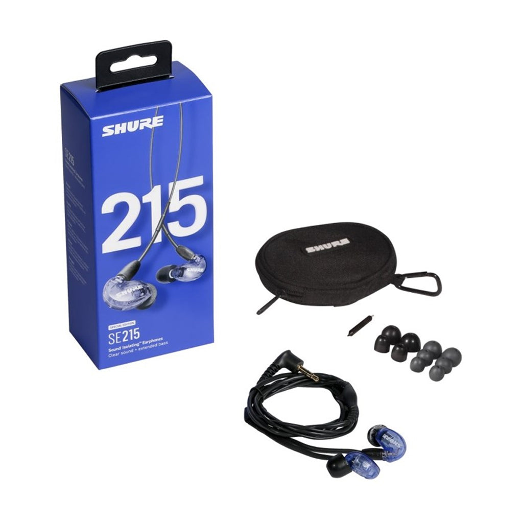 Shure SE215 Earphones (Purple)