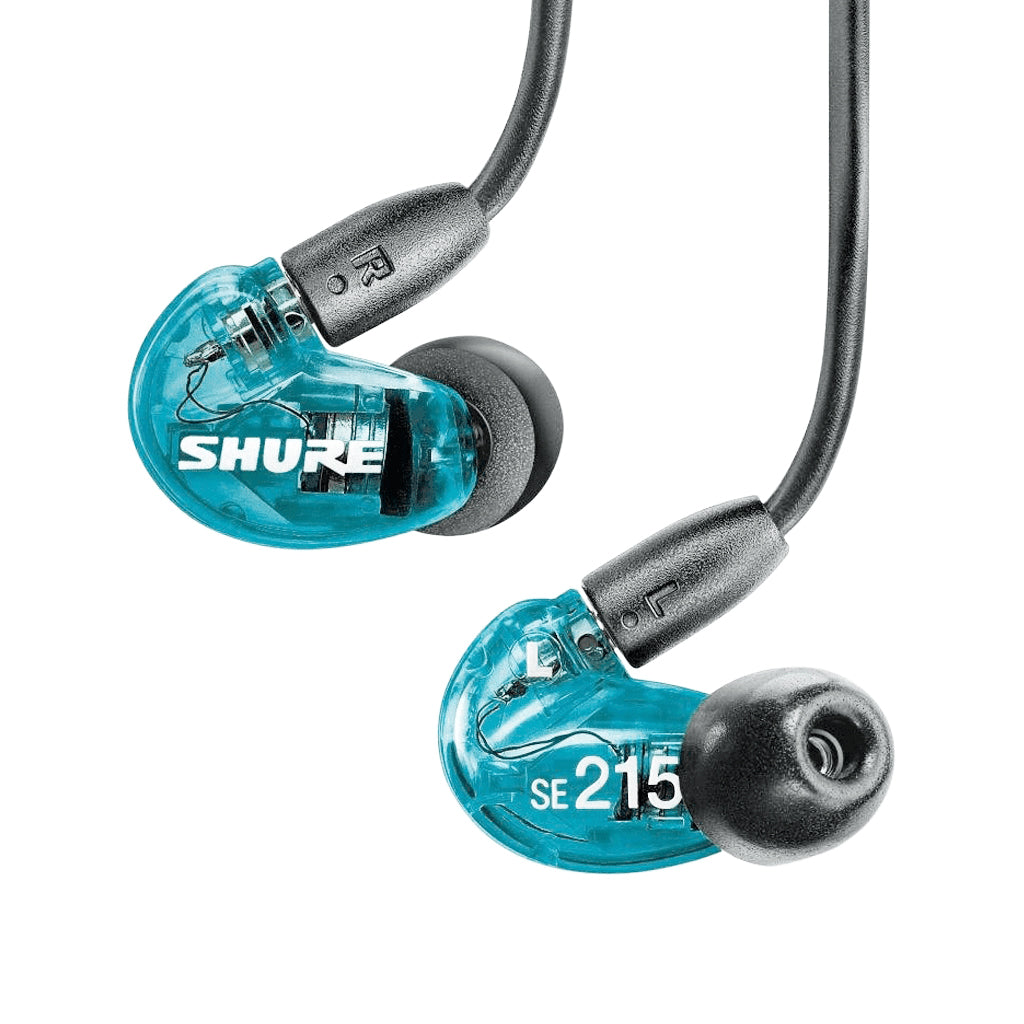 Shure - SE215 - Earphones (Translucent Blue)