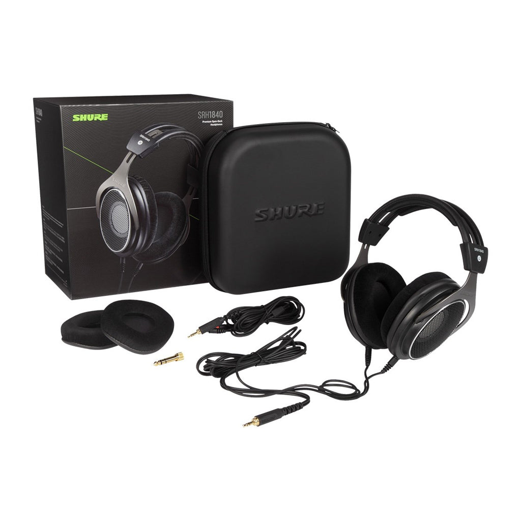 Shure - SRH1840 - Premium Open-Back Headphones for Smooth, Extended Highs and Accurate Bass (New Packaging)