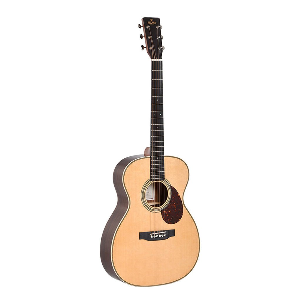 Sigma OMT28H with Herringbone Acoustic Guitars Sky Music