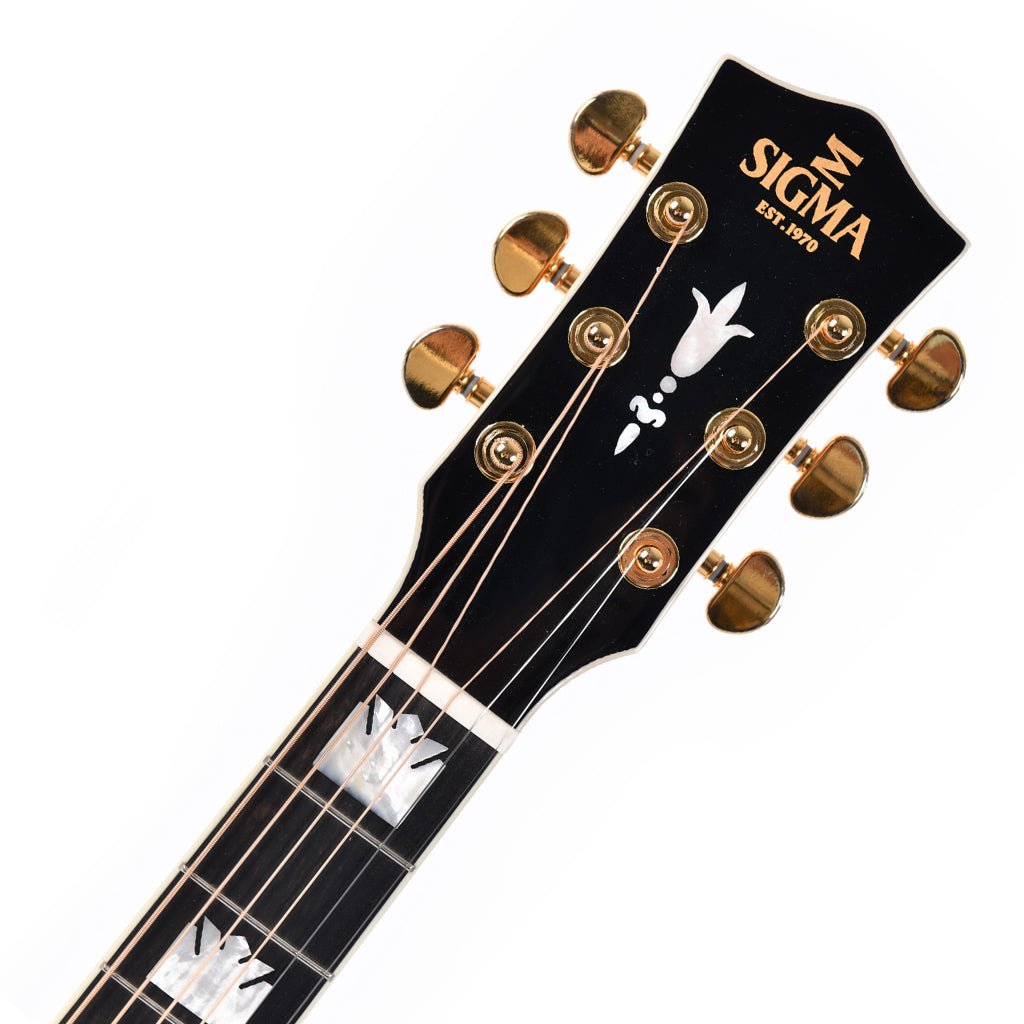 Sigma SGJA-SG200 All Solid Jumbo Acoustic Guitar Acoustic Guitars Sky Music