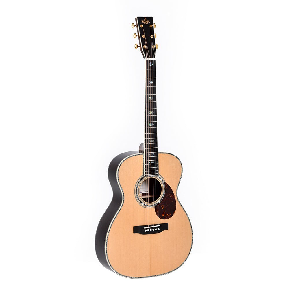 Sigma SOMR-45 All Solid Style 45 OM with SSC Case Acoustic Guitars Sky Music