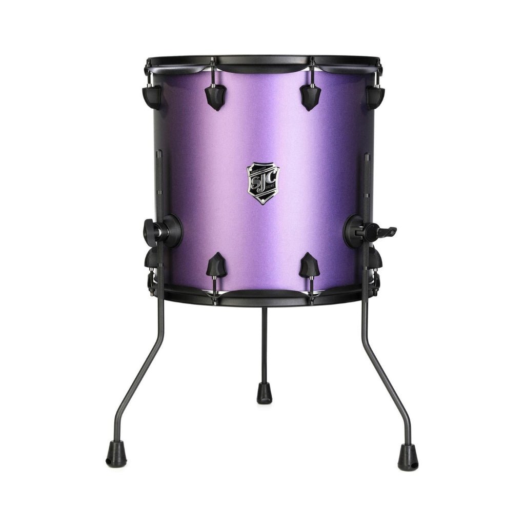 SJC Custom Drums Pathfinder Series 3-Piece Shell Pack - Purple Glimmer Acoustic Drums Sky Music