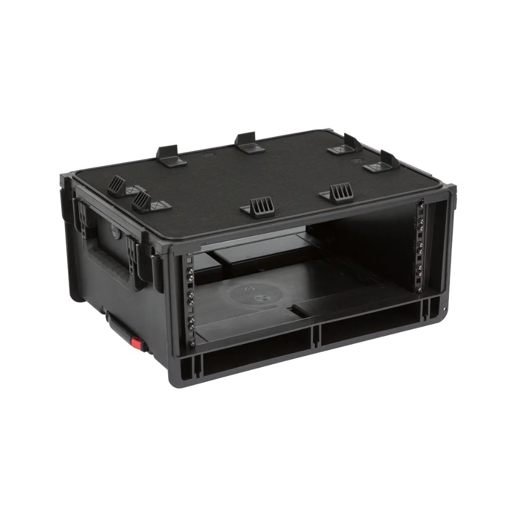 SKB Injection-Molded 4U Studio Flyer Rack Case Electric Guitar Cases & Gigbags Sky Music