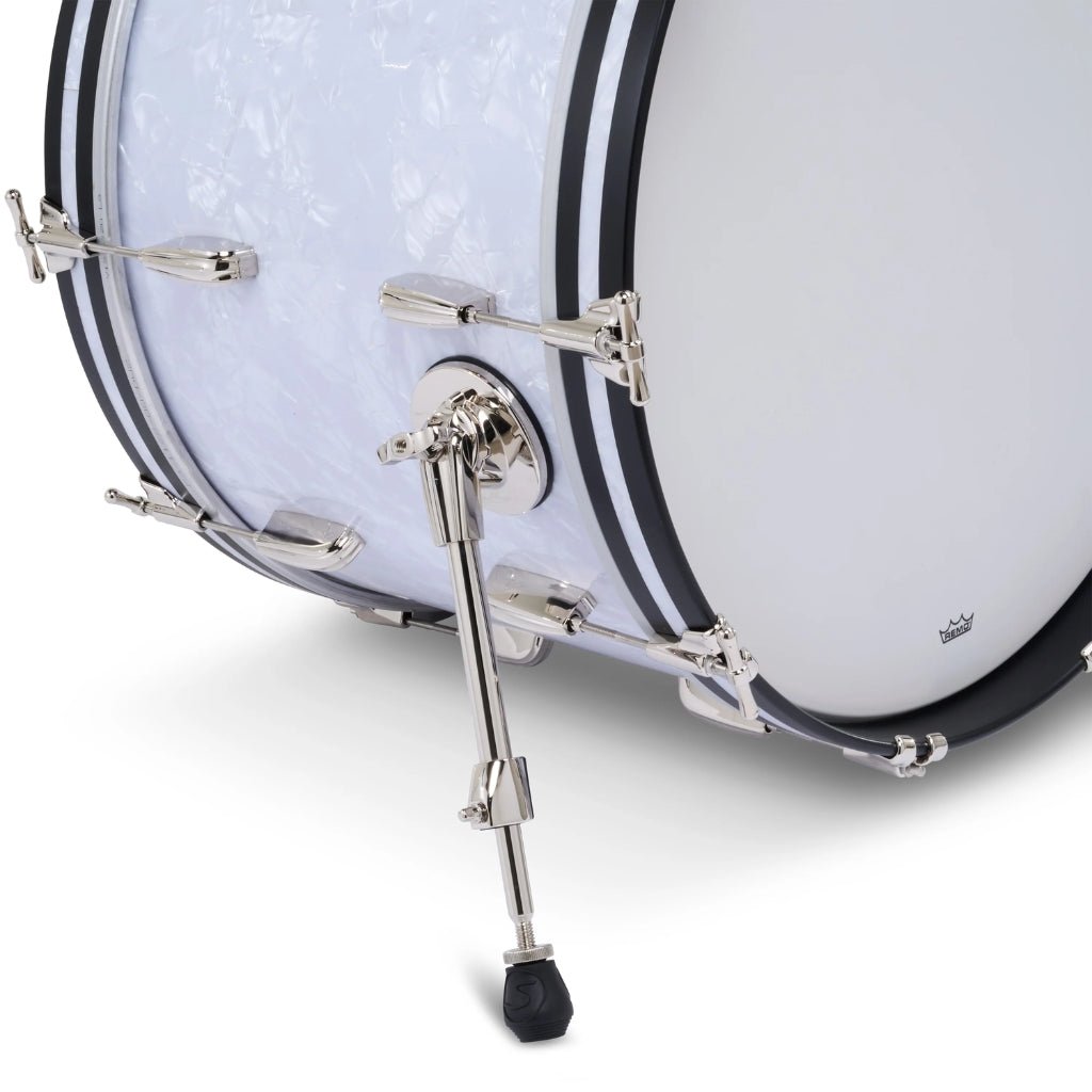 Slingerland Radio King 4-piece Shell Pack - White Marine Pearl Acoustic Drums Sky Music