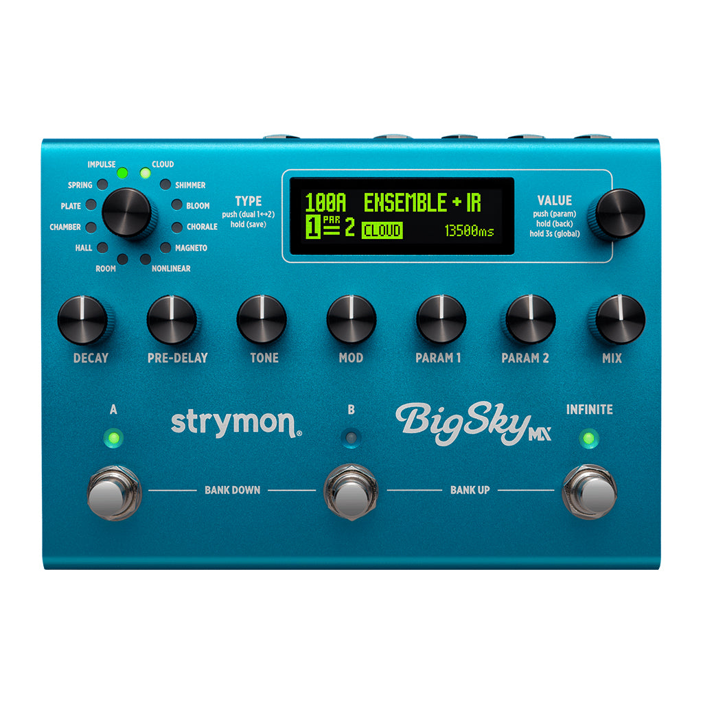 Strymon BigSky MX Multidimensional Reverb Effect Pedal