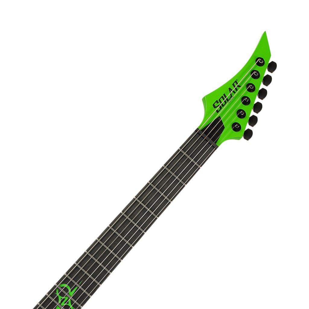 Solar X1.6GN Electric Guitar - Green Neon Matte Electric Guitars Sky Music