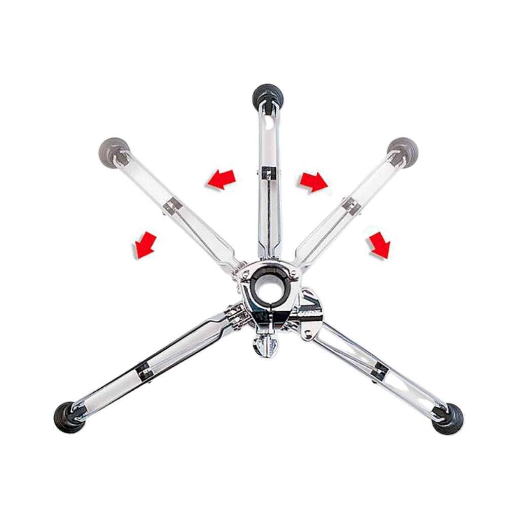 Sonor SS 677 Double Braced Snare Stand w/Gearless Tilter & Rotatable 3rd Leg Drum Hardware Sky Music