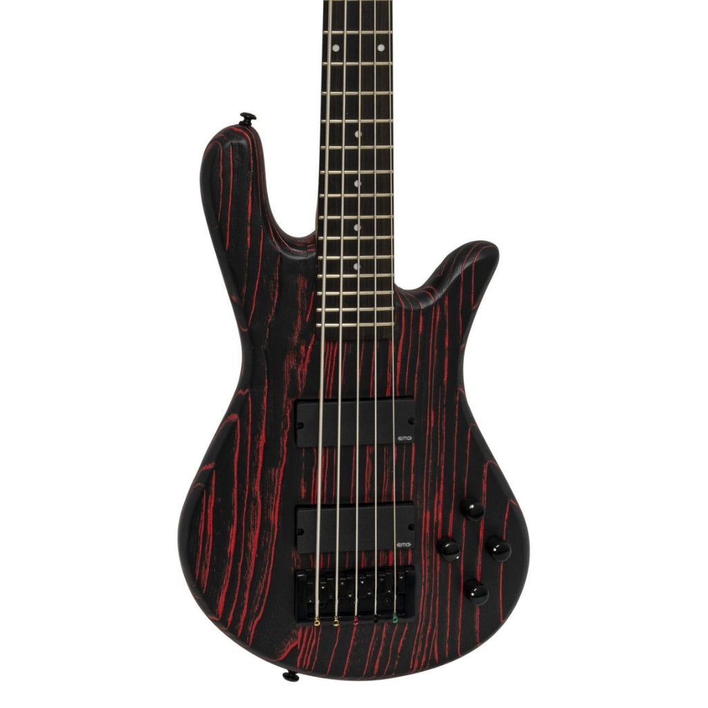 Spector - Pulse 5 Bass Guitar - Cinder Red Sandblast