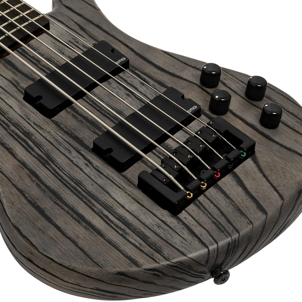 Spector Pulse 5 Bass Guitar - Grey Sandblast