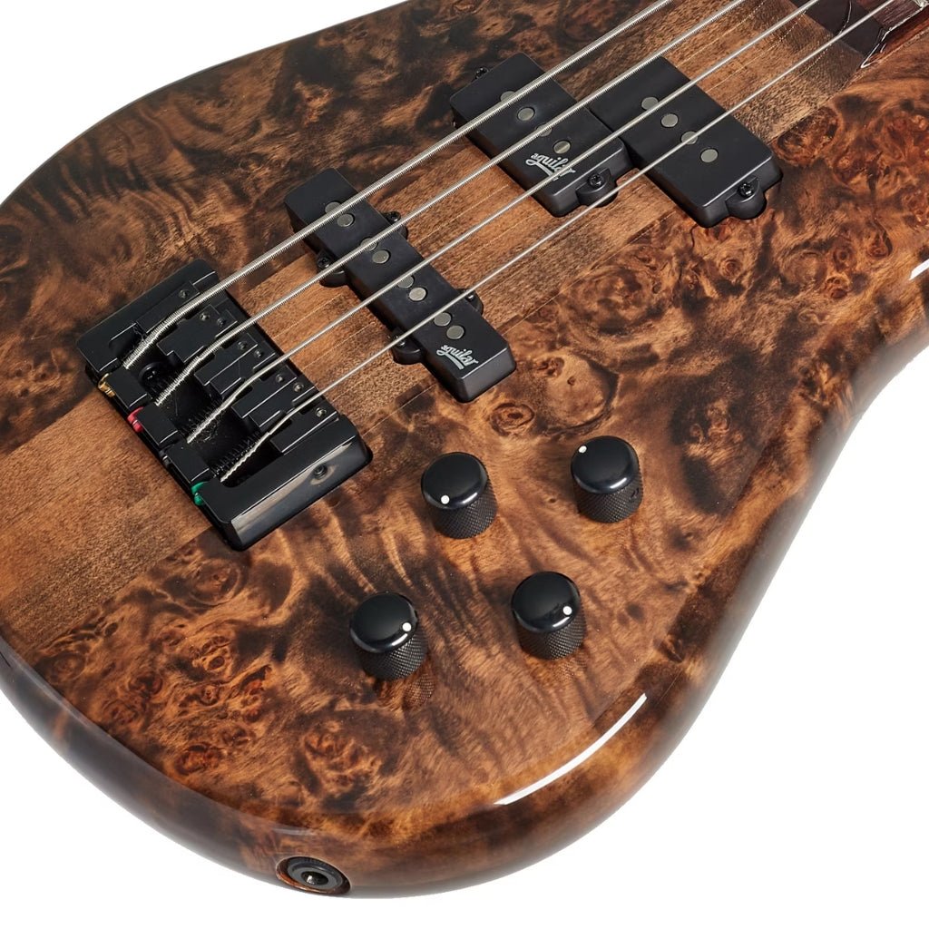 Spector Ethos 4-String Bass Guitar - Super Faded Black Bass Guitars Sky Music