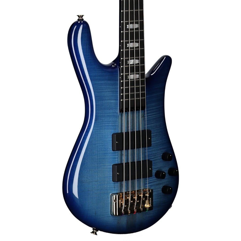 Spector Euro 5 LT Bass Guitar - Blue Fade Gloss Bass Guitars Sky Music