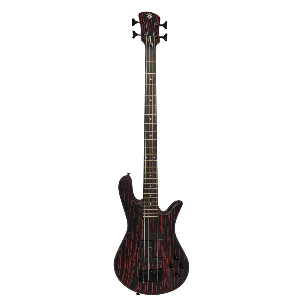 Spector Pulse 4 Bass Guitar - Cinder Red Sandblast Bass Guitars Sky Music