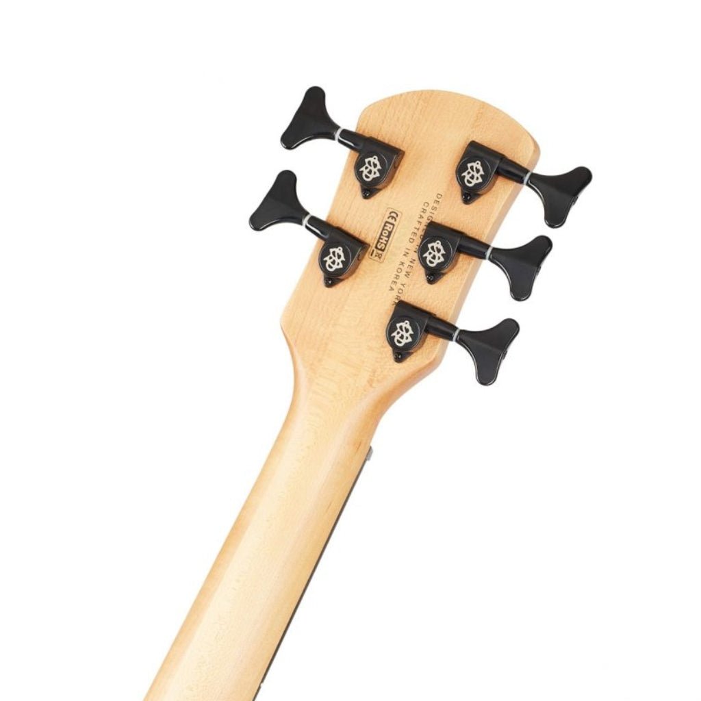 Spector Pulse 5 Bass Guitar - Cinder Red Sandblast Bass Guitars Sky Music