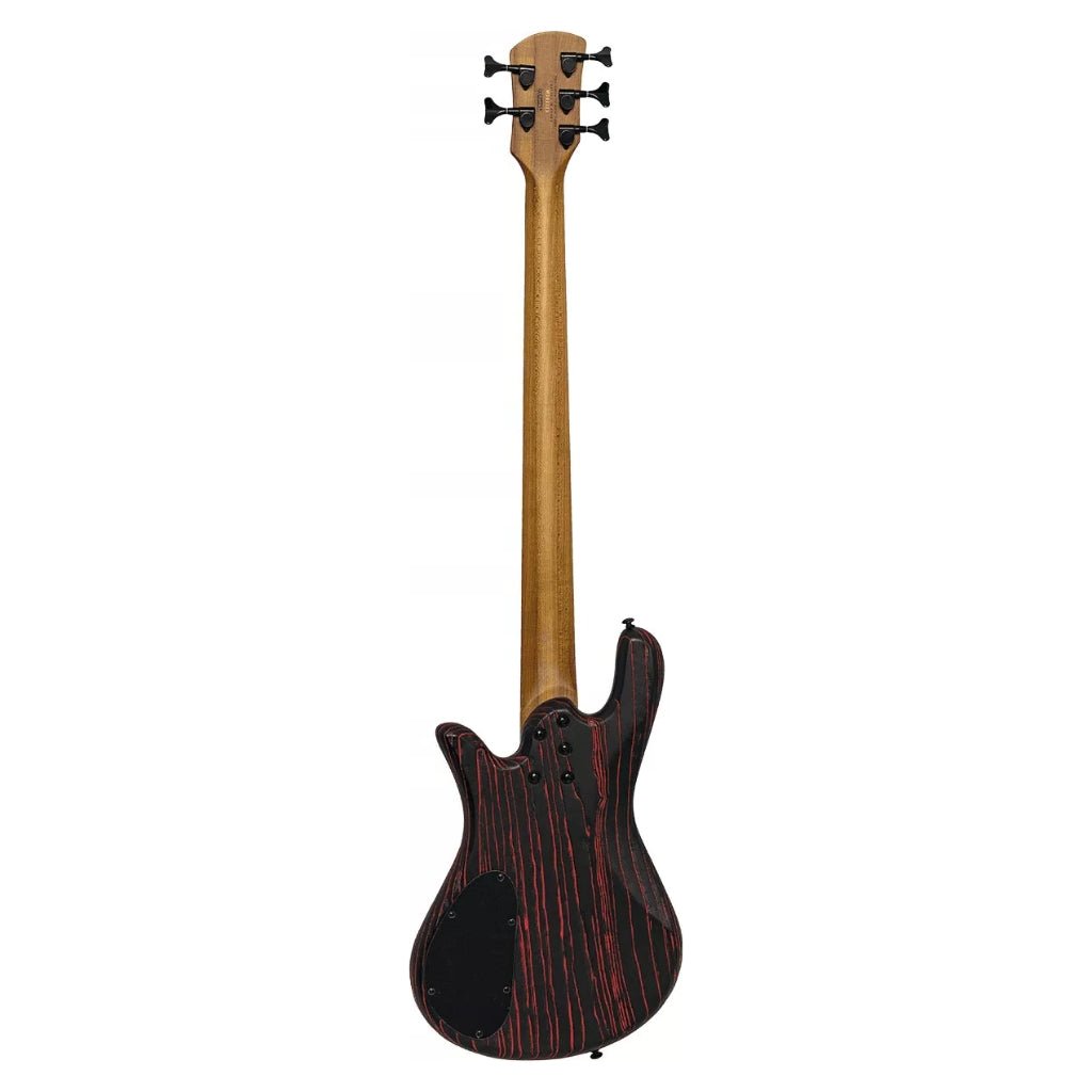 Spector Pulse 5 Bass Guitar - Cinder Red Sandblast Bass Guitars Sky Music