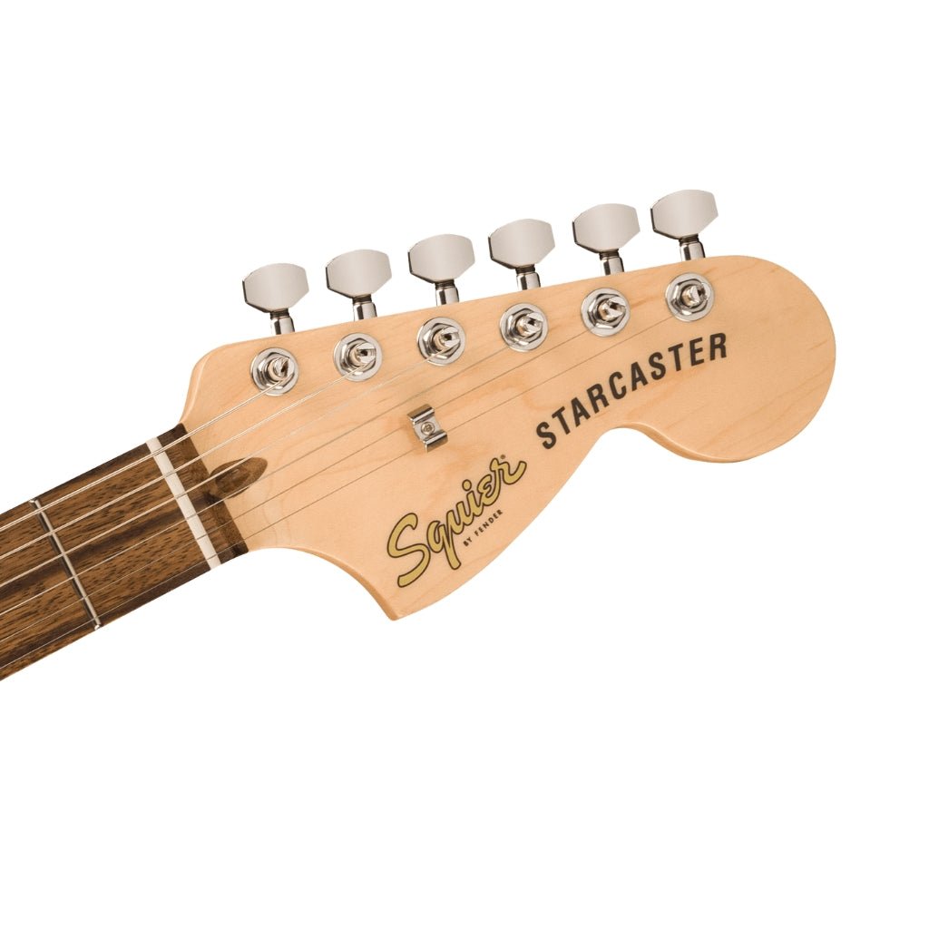 Squier Affinity Series Starcaster Deluxe Laurel Fingerboard - Olympic White Electric Guitars Sky Music