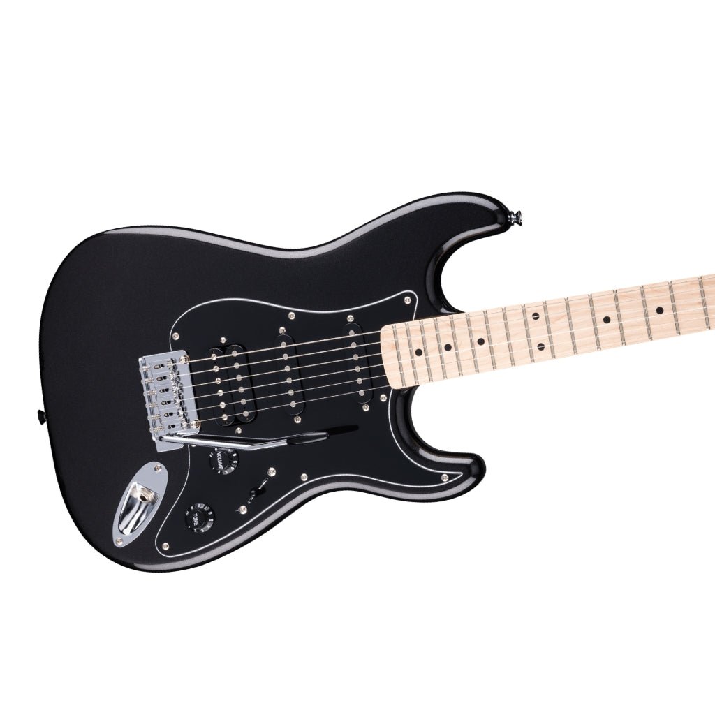 Squier Affinity Series Stratocaster Junior HSS - Metallic Black, Maple Fingerboard Electric Guitars Sky Music
