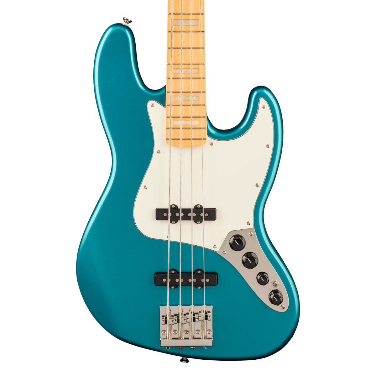 Squier Classic Vibe Active '70s Jazz Bass Guitar - Ocean Turquoise, Maple Fingerboard Bass Guitars Sky Music