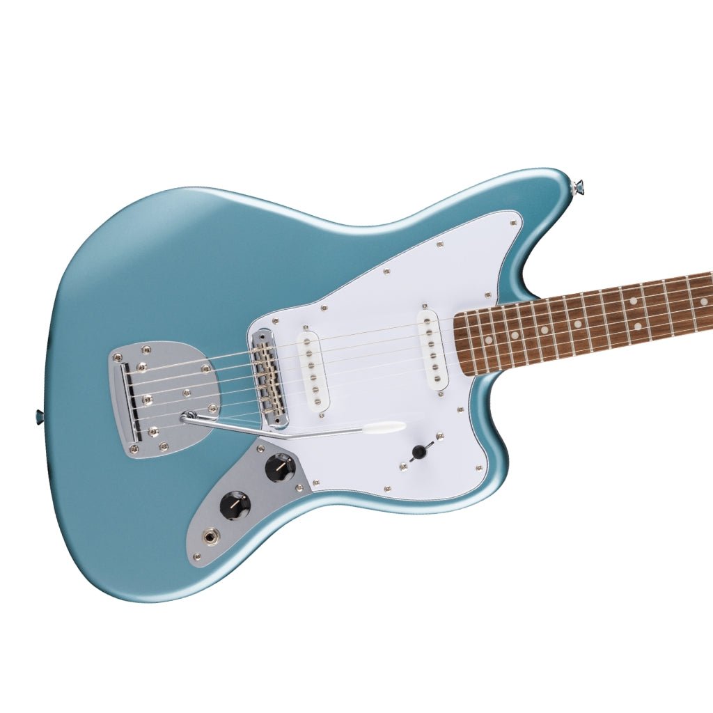 Squier FSR Affinity Series Jaguar Electric Guitar - Ice Blue Metallic Electric Guitars Sky Music
