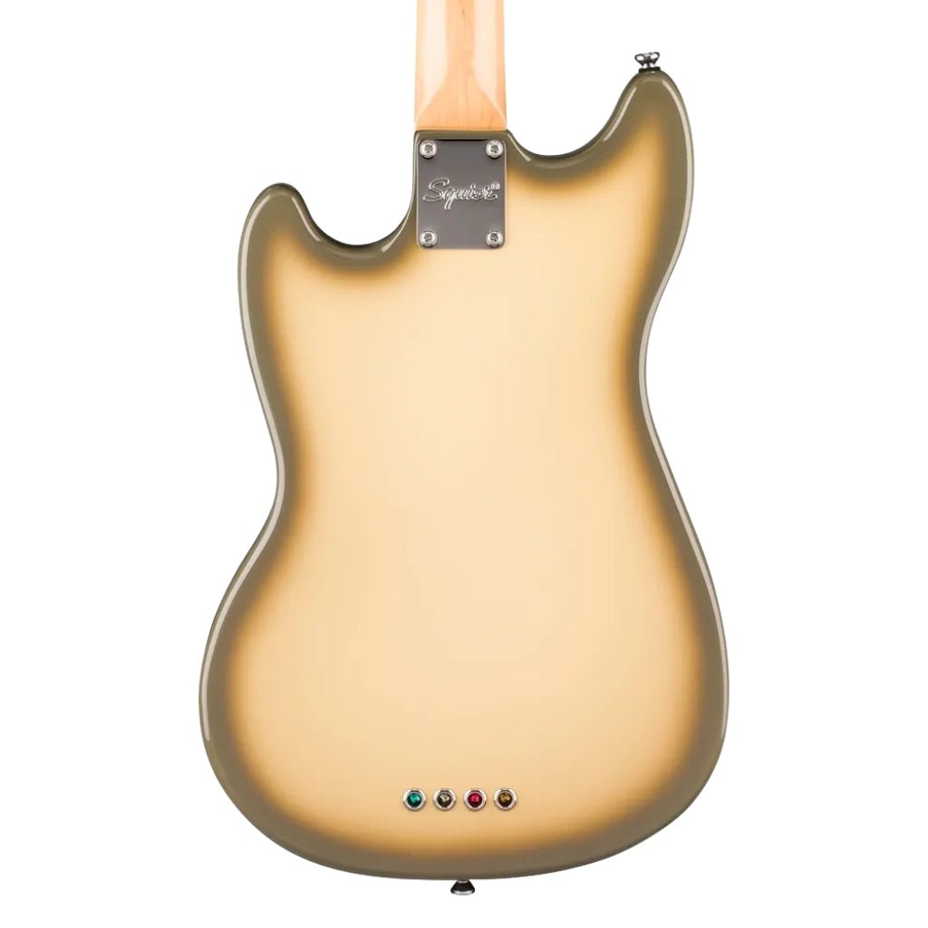 Squier FSR Classic Vibe '60s Mustang Bass Guitar - Antigua Burst, Laurel Fingerboard Bass Guitars Sky Music