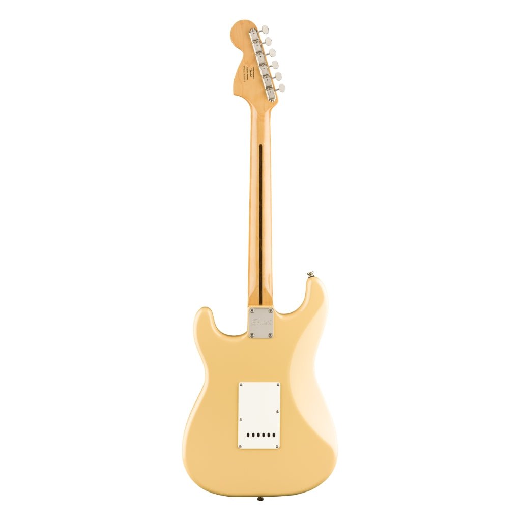 Squier FSR Classic Vibe '70s Stratocaster - Vintage White, Maple Fingerboard Electric Guitars Sky Music