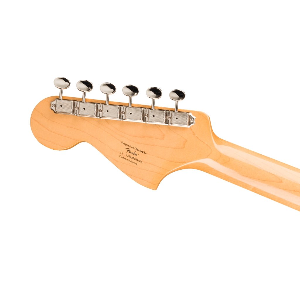 Squier FSR Classic Vibe Bass VI Bass Guitar - Black, Maple Fingerboard Bass Guitars Sky Music