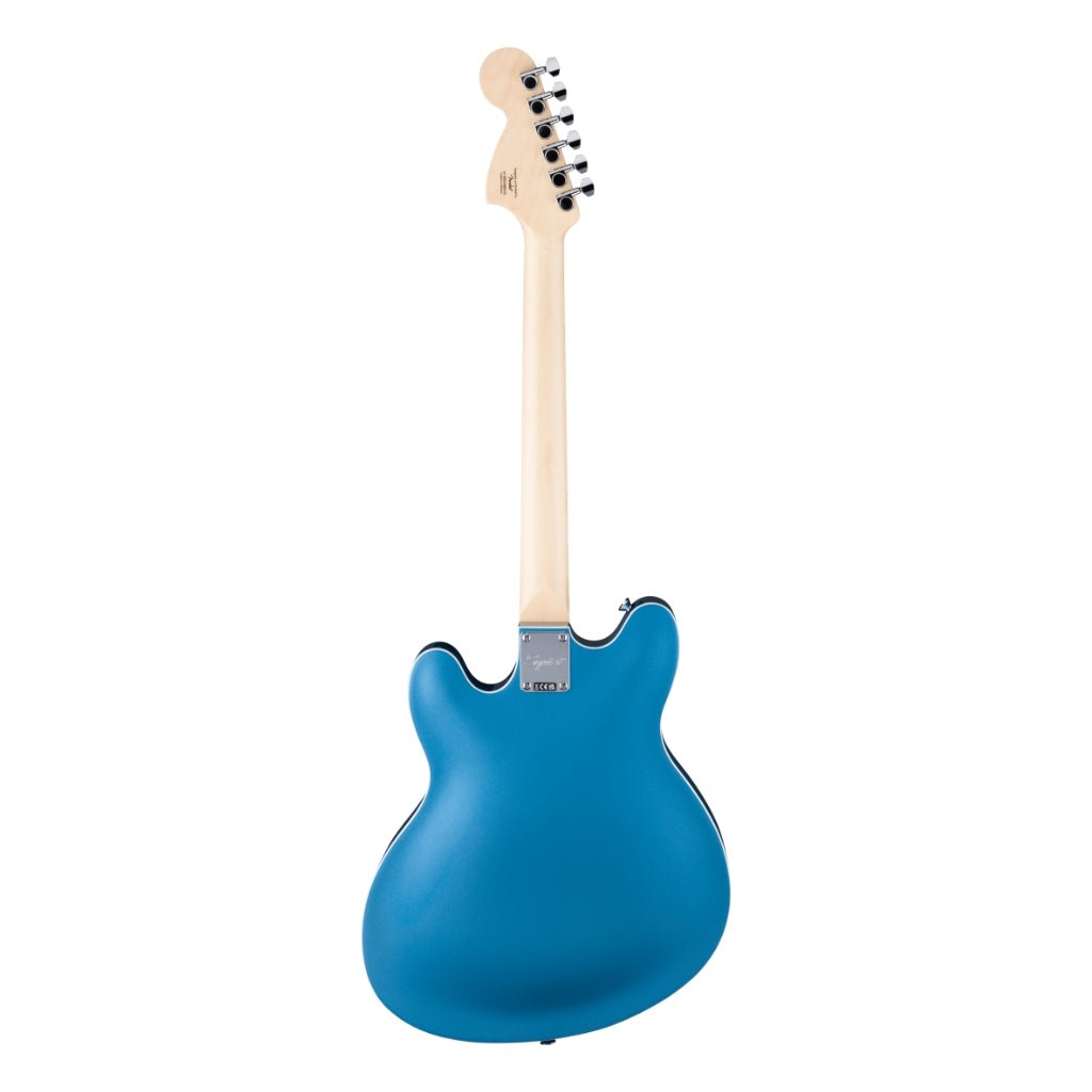 Squier FSR Limited Edition Affinity Series Starcaster Deluxe - Lake Placid Blue Electric Guitars Sky Music