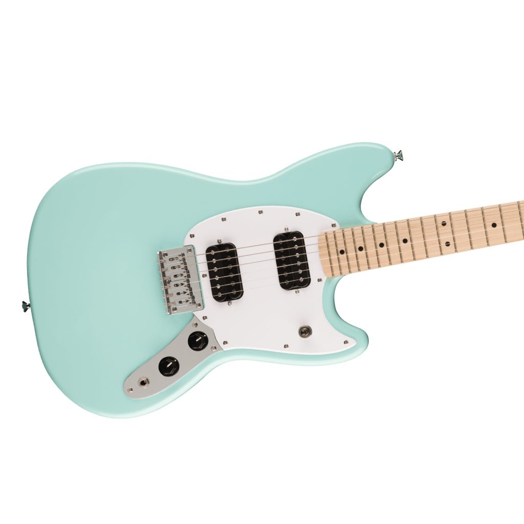 Squier FSR Sonic Mustang HH Maple Fingerboard - Sonic Blue Electric Guitars Sky Music